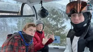 Skiing With The Boys