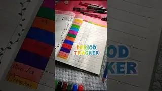 Girlsന് useful ആകുന്ന ഒരു Diy Period Tracker ചെയ്യാം #Diy #periodtracker #bulletjournal #shorts