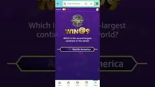 kbc Amazon quiz answers | Amazon quiz answers today | 28 September 2025