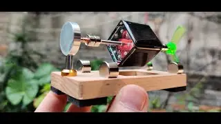 How to make a mendocino motor solar TOY?