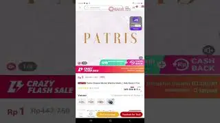 fLash Sale laZada #shorts rp.1 stock dikunci