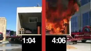 Dorm Fire With and Without Sprinkler