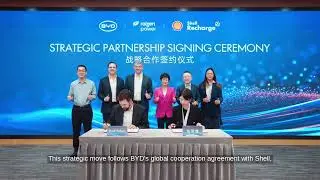 BYD Partners with Brazil's Raizen Power for Charging Facilities