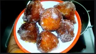 Fried Cake Ball !!! Cake Ball Recipe !!! Eggless & without oven