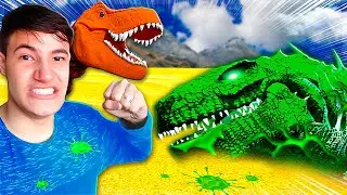 DERROTEI O LEND&Aacute;RIO T&Oacute;XICO GODZILLA! ARK MEGA ZOOL&Oacute;GICO! #27