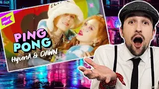 FIRST TIME hearing HyunA&DAWN - Ping Pong | Official Video | REACTION!!!