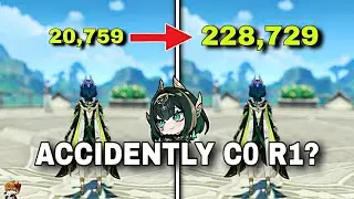 I Accidentally got C0 R1 NEFER 😔 | Genshin impact