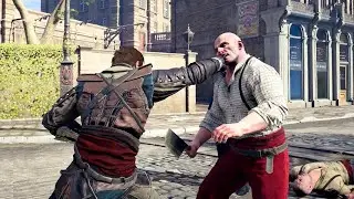 Assassin's Creed Syndicate Master Jacob Brass Knuckles Combat & Exploration with Edward`s Outfit