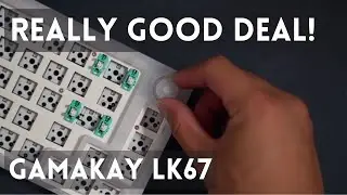 Gamakay LK67, Feker Crystal Linear & PBT Sushi Unboxing And Review