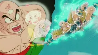 Chaozu's Sacrifice Against Nappa (Japanese)