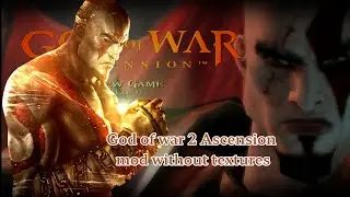God of war 2 Ascension mod without textures all Elements #PS2 #PS3