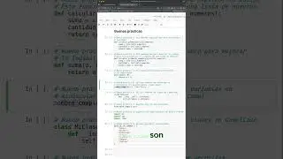 Buenas Practicas en Python #python #programming #coding #programacion #septipycode #edutuber