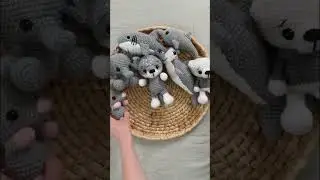 GRAY Amigurumi Ideas | 10 #crochet Animals