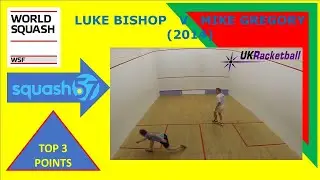 Luke Bishop v Mike Gregory (Best 3) - Squash57 2014