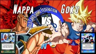 Blue Tag Team Goku Vs Saiyan Dynamic Nappa