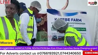 ENGINEERING AGRICULTURAL REVOLUTION:Gen Kale Kihura Launches Game-Changing project