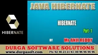 Java Framework || Hibernate Part -1
