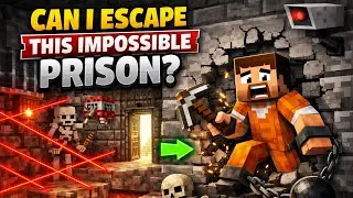 Can I Escape This impossible prison in Minecraft? #minecraft 