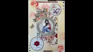 Haneen Crafts | Scrapbook Journaling page | Leave a little Sparkle wherever you go