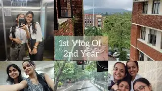 1st VLOG OF 2nd YEAR ||DIT UNIVERSITY DEHRADUN 📍#1stvlog