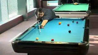 Brothers and Dad Playing Pool having fun. 