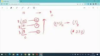 lecture 2 - Data Representation - Decimal to Octal