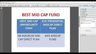Which Midcap Mutual Fund is Best #######