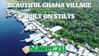 Ghana&rsquo;s 🇬🇭 Village Built on Stilts,Nzulezu via Drone #ghana #nzulezu #accra #theseekerghana