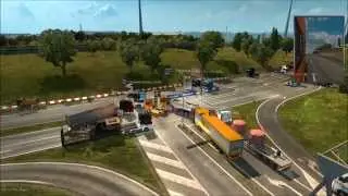 Euro Truck SImulator 2 MP - Another average day in Rotterdam