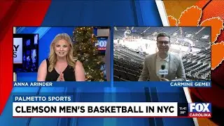 LIVE: Clemson men's basketball's first trip to Madison Square Garden in more than a decade