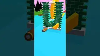 spiral roll gameplay level 🎚️ (android/ios) #gamingshorts #skrillgaming #shorts
