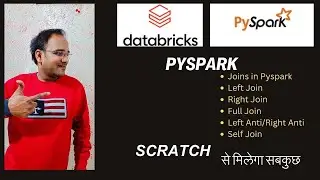 Pyspark Left Right, left anti, full outer, self Join | Databricks Join #viral #vscode #sql #powerbi