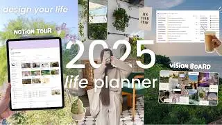 2025 NOTION LIFE PLANNER TOUR 🖥️ Design Your Life in Notion (+ free template!)✨