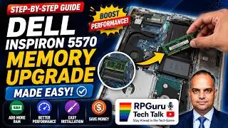 Dell Inspiron 5570 RAM Upgrade | How to Install or Add Memory Step by Step