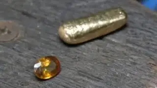 How To Make a Hendmade yellow sapphire Ring In Gold ,पुखराज की सोने की अंगूठी बनाने का पूरा वीडियो