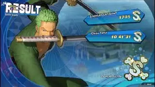 ONE PIECE: PIRATE WARRIORS 4 Zoro Online Co-op Gameplay (Wano Outfit)