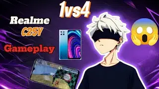 Realme c25y gameplay 4gb Ram 😭.. @ZeroxFF 