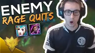 TSM Bjergsen & Wildturtle Make the Enemy RAGE QUIT! - TSM Bjergsen Stream Highlights & Funny Moments