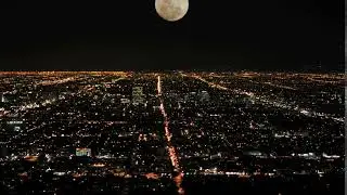 Moon in time lapse - No Copyright