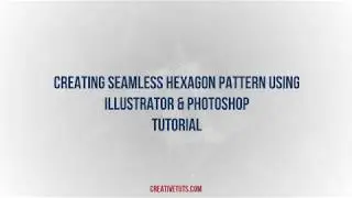 Creating Seamless Hexagon Patterns using Illustrator and Photoshop