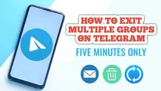 HOW TO EXIT MULTIPLE TELEGRAM GROUPS AT ONCE: 100% WORKING 2025 TRICK