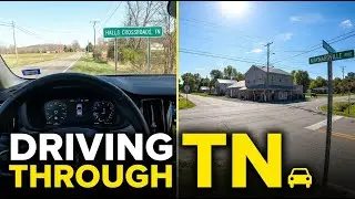 Driving Through Halls Crossroads, Tennessee