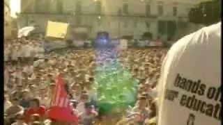 Students' Protest against mlp Goverment 1996/1998 decision to remove stipends.