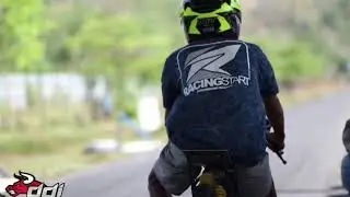 Aksi Lintang Kumara setting FU 200cc andalan YB55Racing milik Joyo Racing Muffler di GDS Klaten