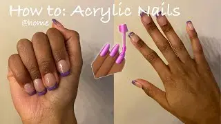 HOW TO DO ACRYLIC NAILS AT HOME (PROFESSIONAL LEVEL NAILS)