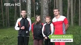 Wieruszowski powiat z mapą i kompasem