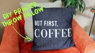 Diy Printed Throw Pillow