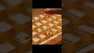 ASMR Honey Keyboard: A Viscous Typing Experience