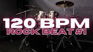 120 BPM - Rock Drum Beat - Loop 1