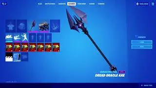 Dread Oracle Axe | Dark Fortnite Pickaxe Ingame